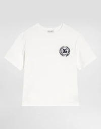 Jerseyt-shirt with DG embroidery