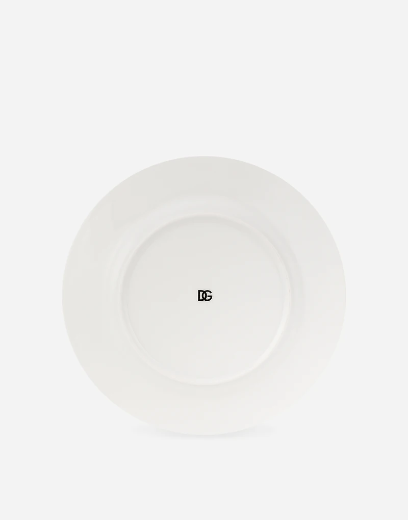 Set 2 Porcelain Dinner Plates