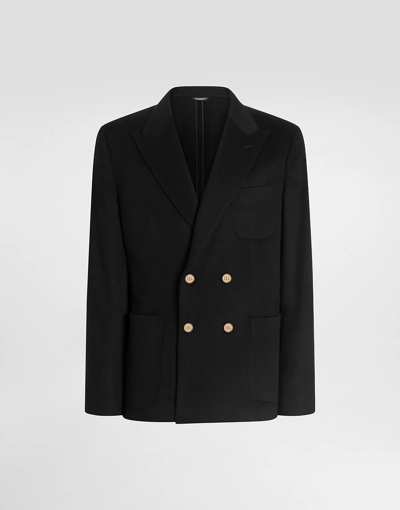 Double-breasted portofino cashmere jacket