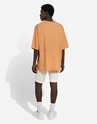 Stretch cotton shorts