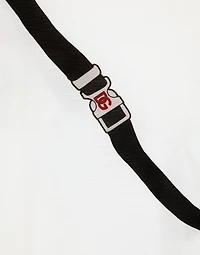 Jersey T-shirt with belt-bag print
