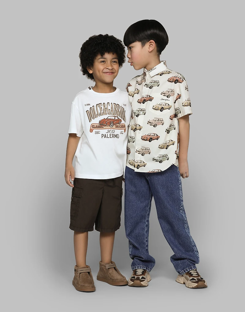 Jersey T-shirt with DG Palermo logo