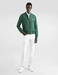 White skinny stretch jeans