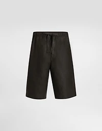 Linen fabric shorts