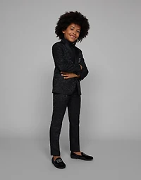 Single-breasted jacquard jacket