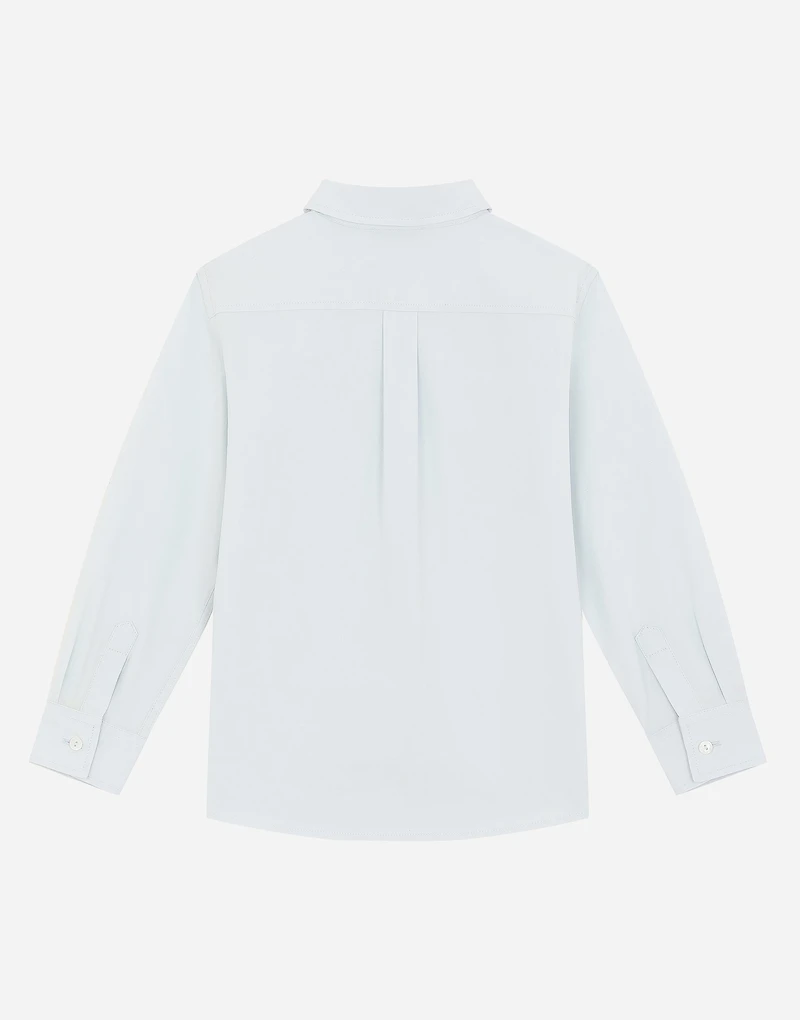 Cotton poplin shirt