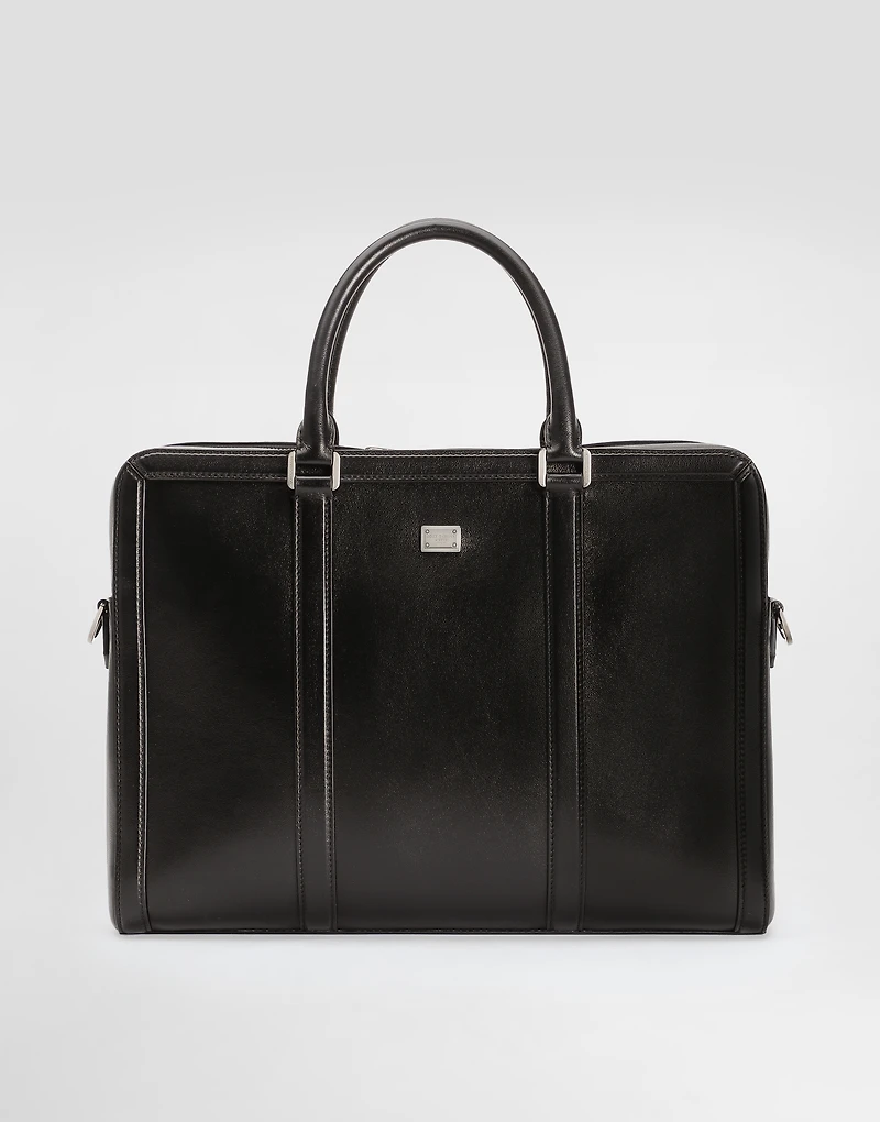 Calfskin briefcase