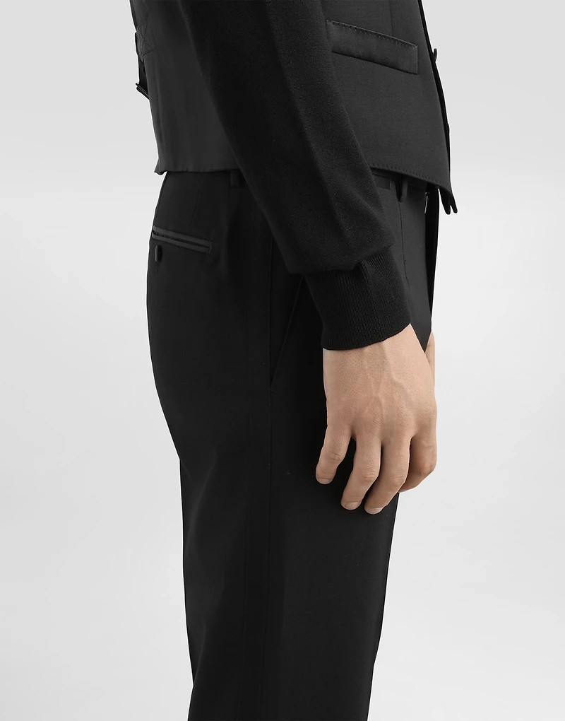 Three-piece Sicilia-fit suit stretch wool