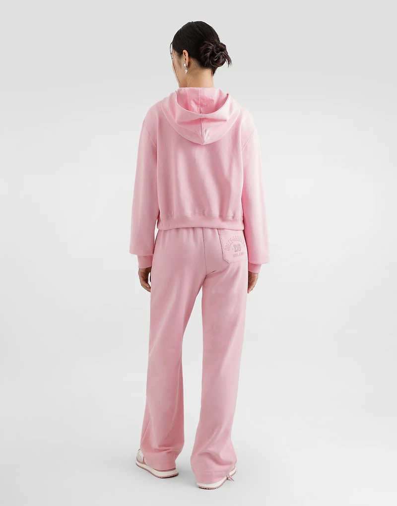 Jersey jogging pants with DG logo embroidery