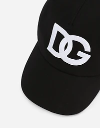 Baseball cap with DG logo patch