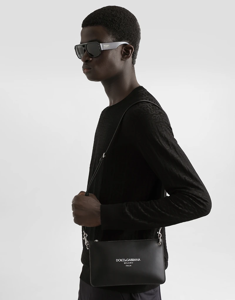Calfskin toiletry bag
