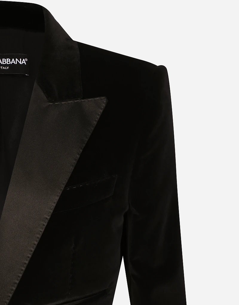 Velvet Spencer tuxedo jacket