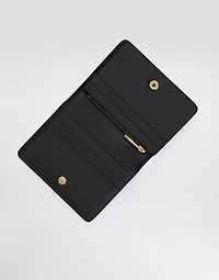 Calfskin wallet with DG logo