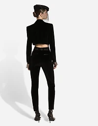 Velvet Spencer tuxedo jacket