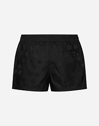 Short swim trunks with jacquard DG Monogram