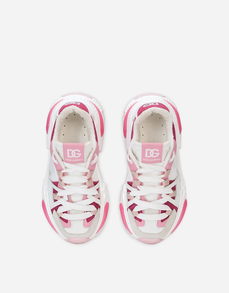 Mixed-material Airmaster sneakers