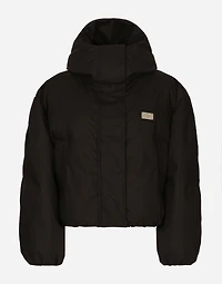 Short nylon jacket