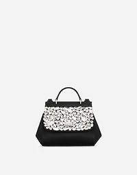 Satin mini Sicily handbag