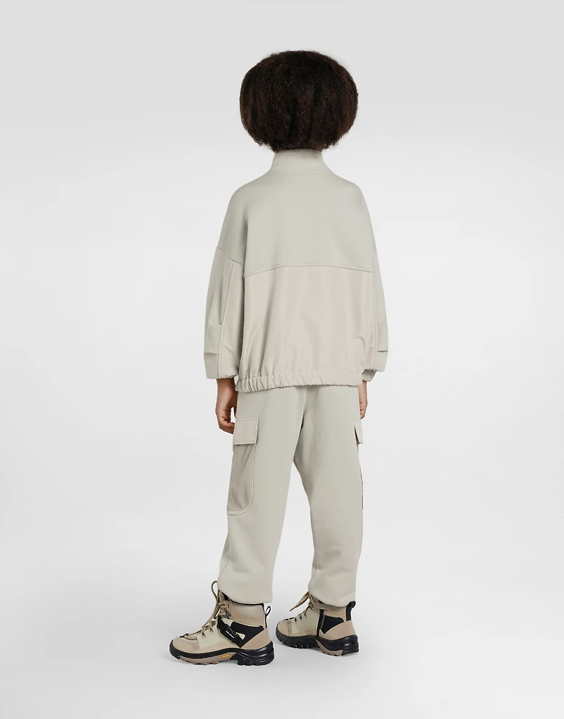 DG embossed logo fleece trousers