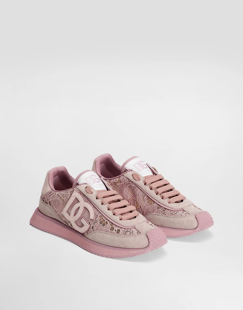 DG Cushion sneakers lace and calfskin