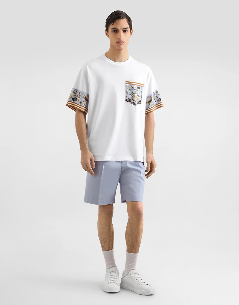 jersey t-shirt with print