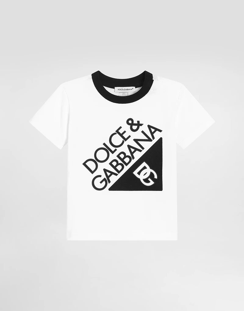 Jersey T-shirt with Dolce&Gabbana logo