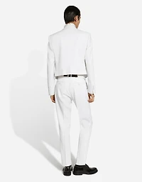 Single-breasted Sicilia-fit jacket with faux vest