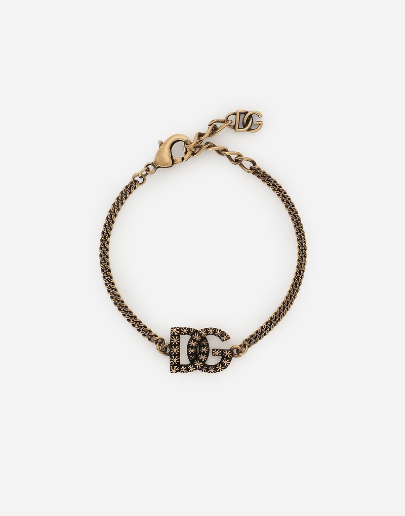 Link bracelet with DG logo
