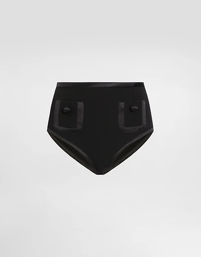 Woolen high-waisted panties