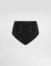 Woolen high-waisted panties