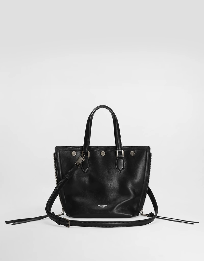Atene tempesta calfskin shopping bag