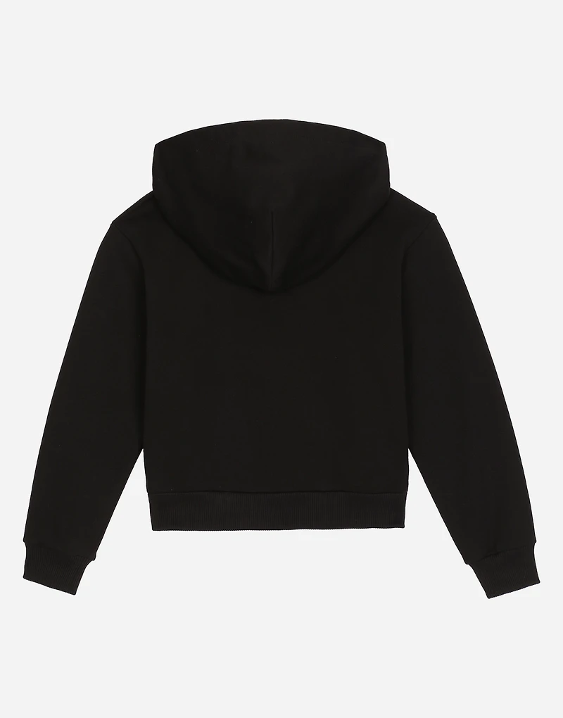 Jersey hoodie with DG logo