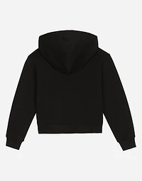 Jersey hoodie with DG logo