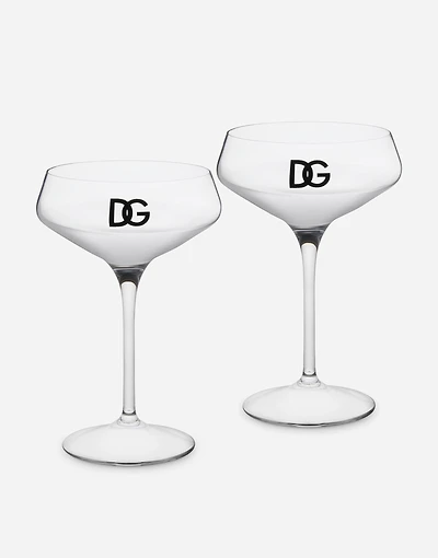 Set 2 Champagne Glasses