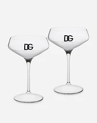 Set 2 Champagne Glasses