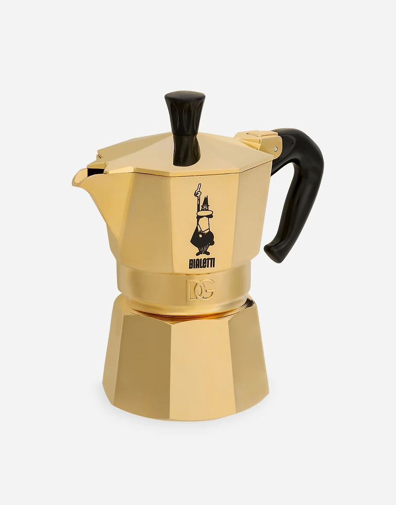 24k Gold Decorative Moka Bialetti Dolce&Gabbana