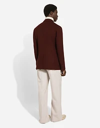 Double-breasted wool Portofino-fit jacket