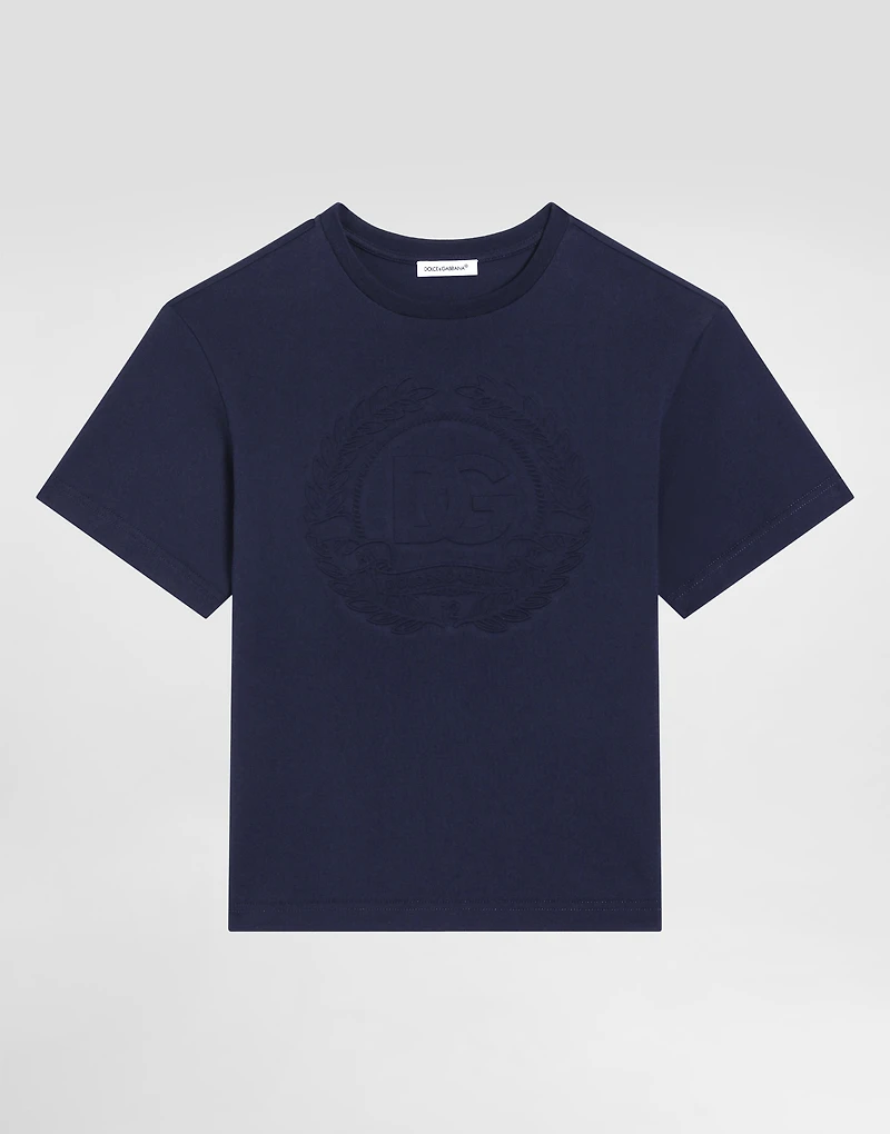 Jerseyt-shirt with DG embossed logo