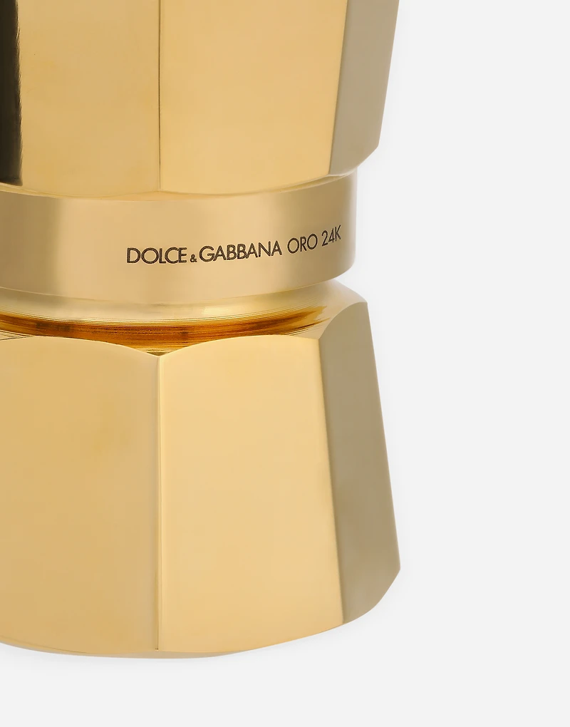 24k Gold Decorative Moka Bialetti Dolce&Gabbana