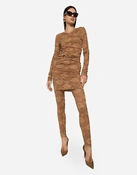 Short floral lace dress