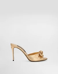 Mordoré nappa leather sandals