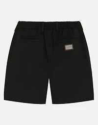 Gabardine shorts