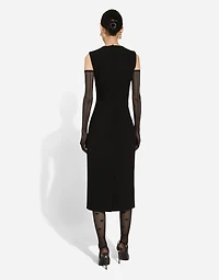 Wool sheath dress
