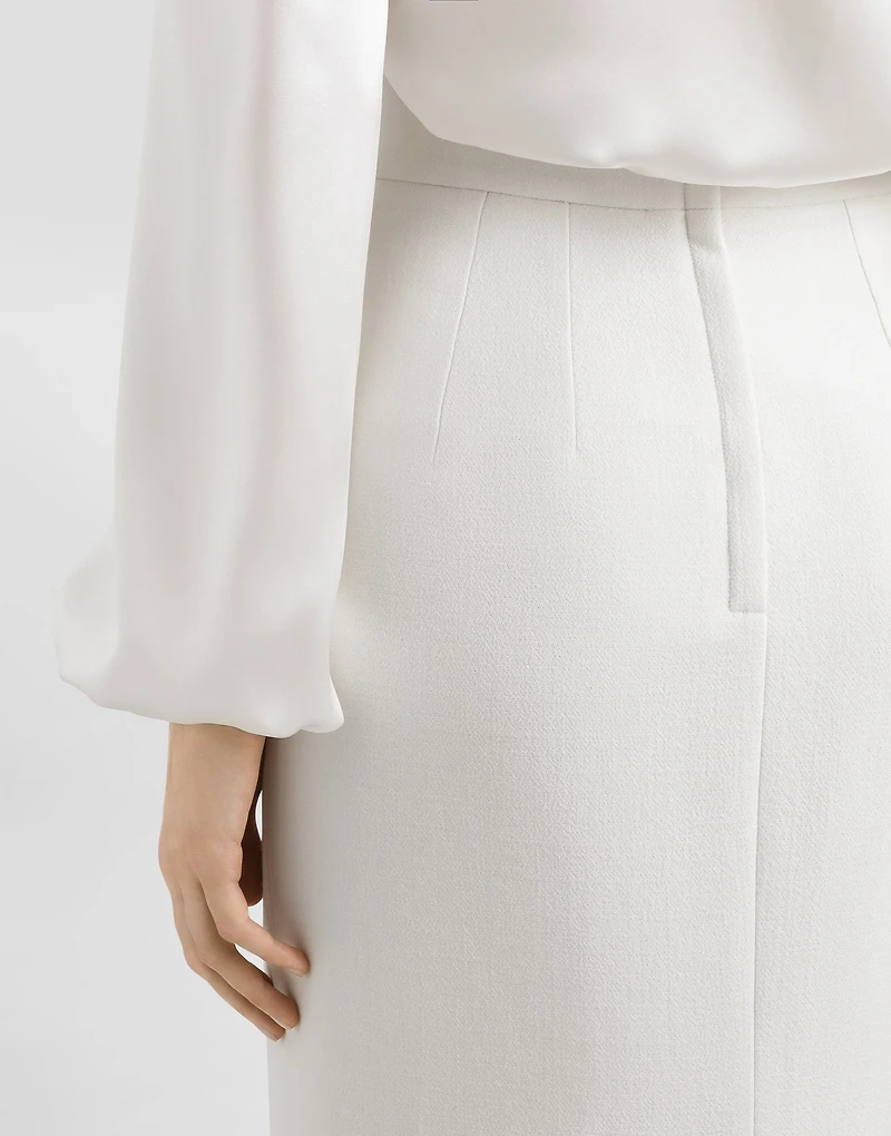 Skirt double crêpe