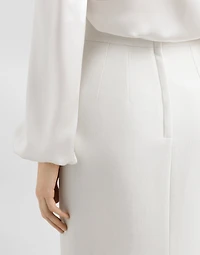 Skirt double crêpe