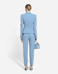 Tailored wool crêpe pants
