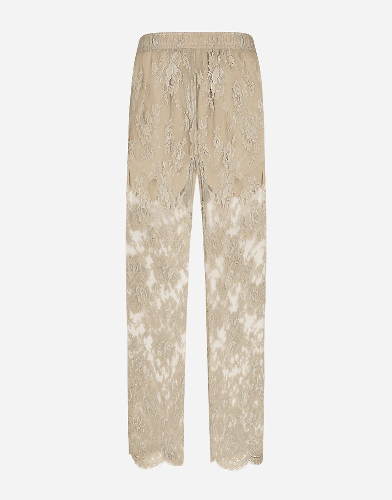 Tailored Galloon lace pants