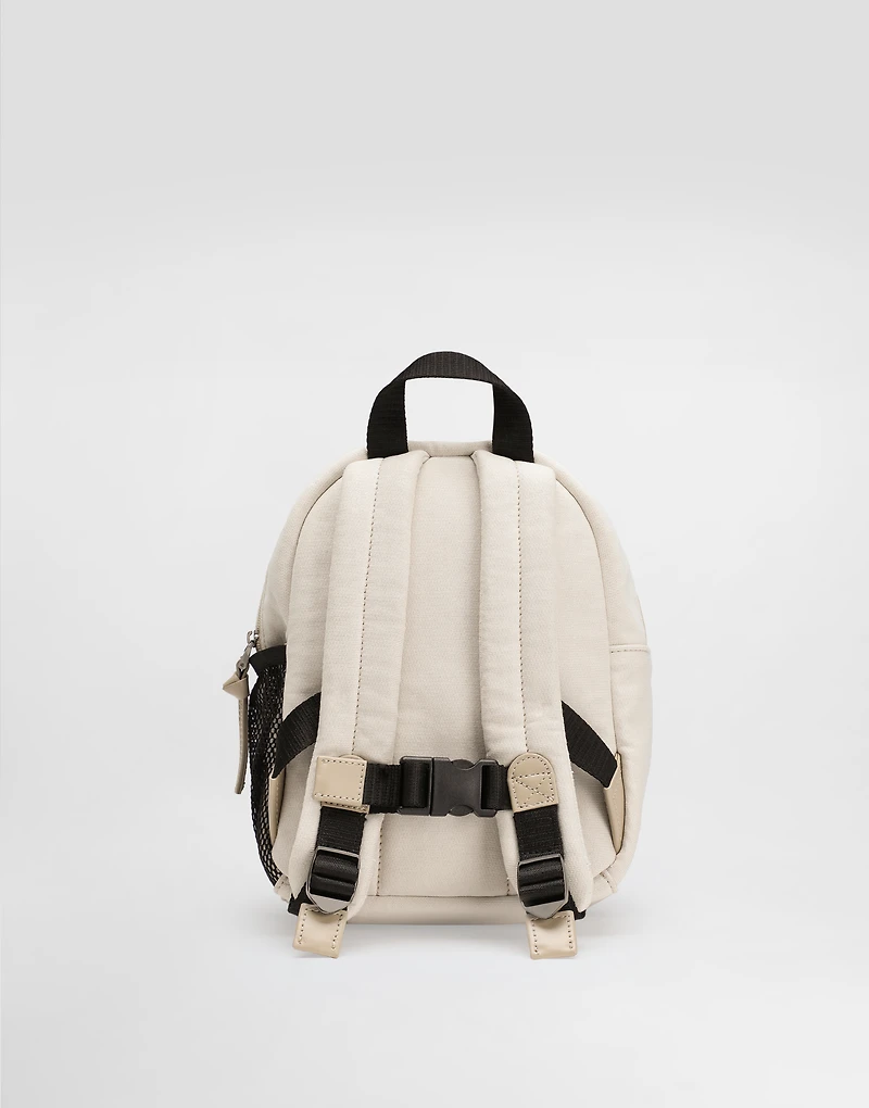 Printed backpack with DG patch