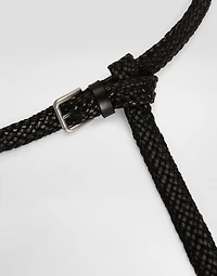 Calfskin belt