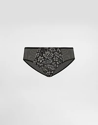 Tulle and lace briefs